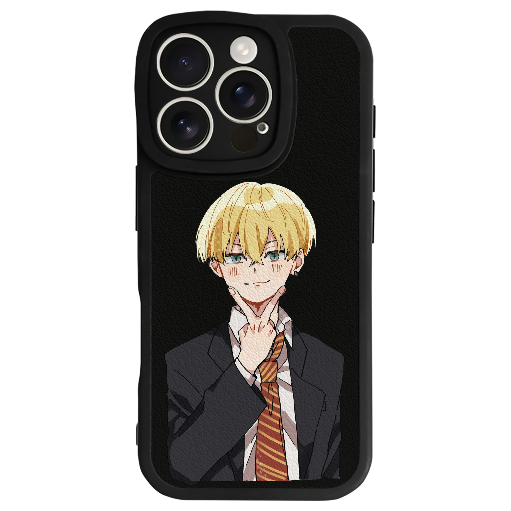 （画像用） 東京リベンジャーズ Tokyo Revengers 【iPhone 16シリーズ対応】シリコンスマホケース（レザー調） 材質：シリコン